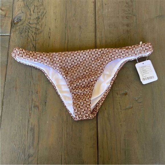 Free People Geo Cheeky Bikini Bottom Sz XS NWT - Picture 1 of 5